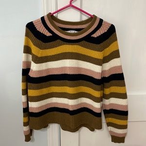 Cable knit sweater